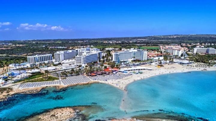 Nissi 3 Amazing Sea View Apartment Ayia Napa Exterior photo