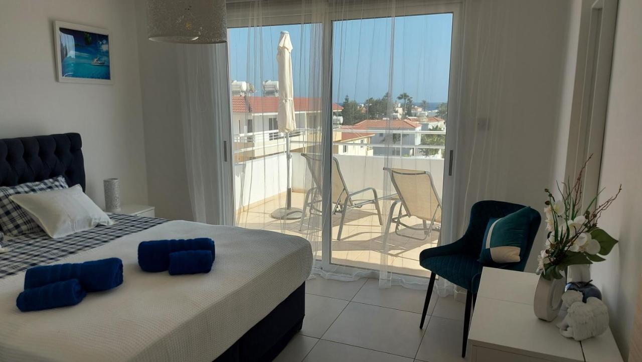 Nissi 3 Amazing Sea View Apartment Ayia Napa Exterior photo